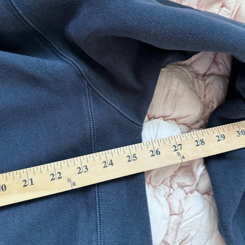 Champion Reverse Weave Michigan Hoodie Men’s XL Navy Blue - Picture 5 of 8